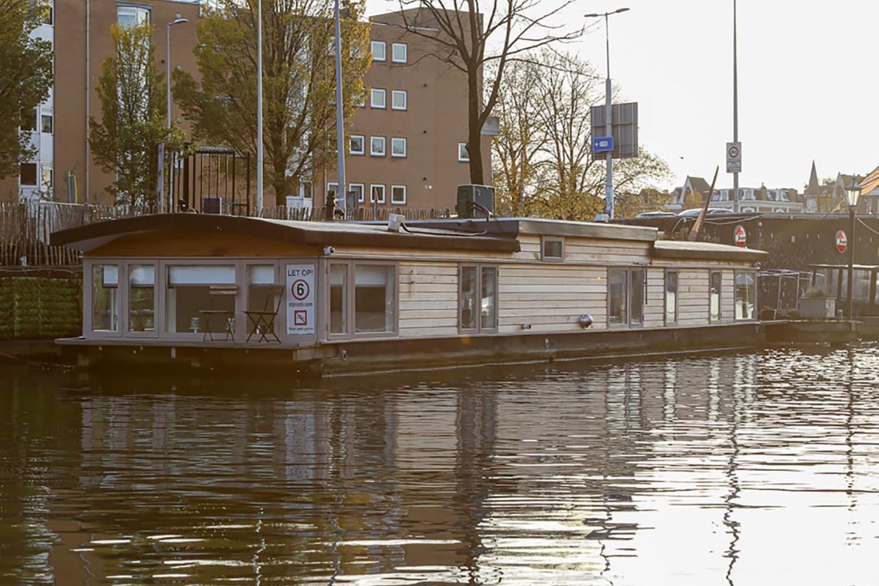 Houseboat Next To Amstel Panzió Amszterdam Kültér fotó