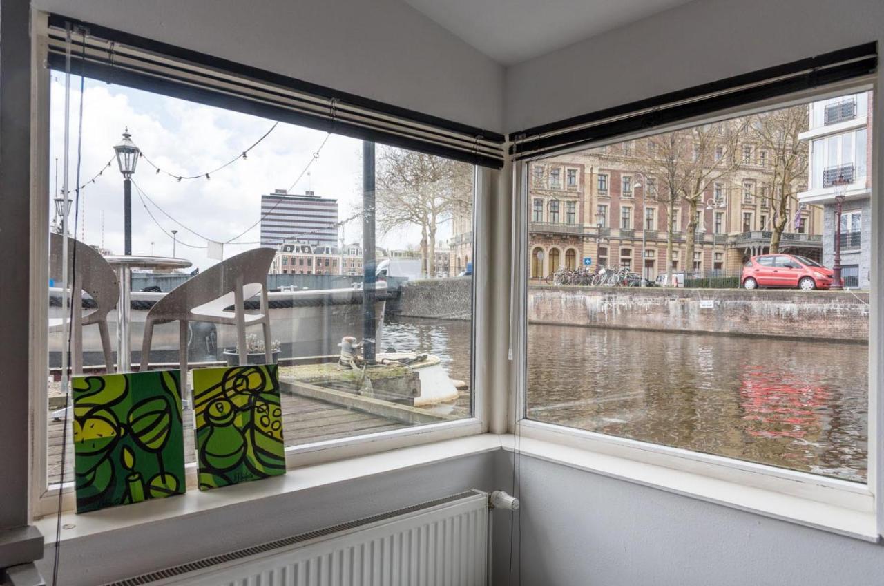 Houseboat Next To Amstel Panzió Amszterdam Kültér fotó